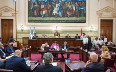 Sonia Martorano presentó los proyectos de ley sobre violencia y honorarios médicos en la Cámara de Diputadas y Diputados de Santa Fe