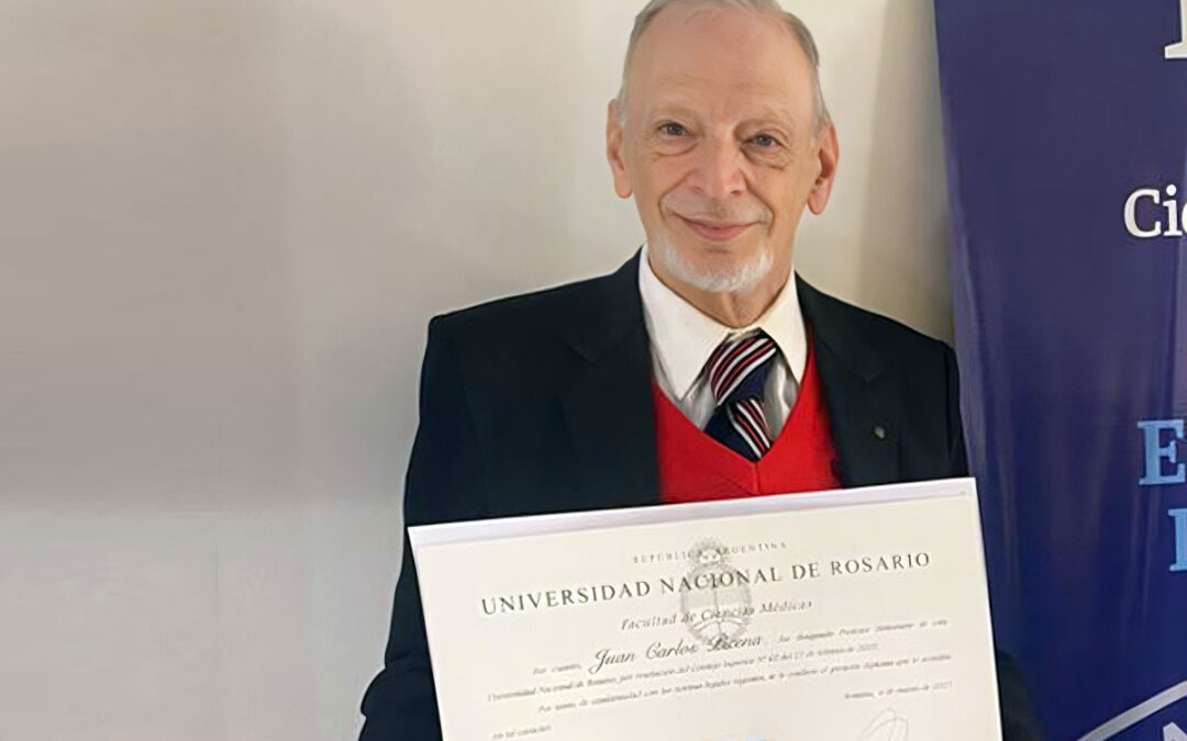 La UNR distingue al Dr. Juan Carlos Picena como Profesor Honorario de la Facultad de Ciencias Médicas
