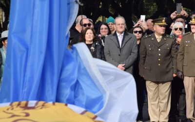 Emotivo 9 de Julio en el Parque de la Independencia: autoridades y ciudadanía celebraron 209 años de soberanía