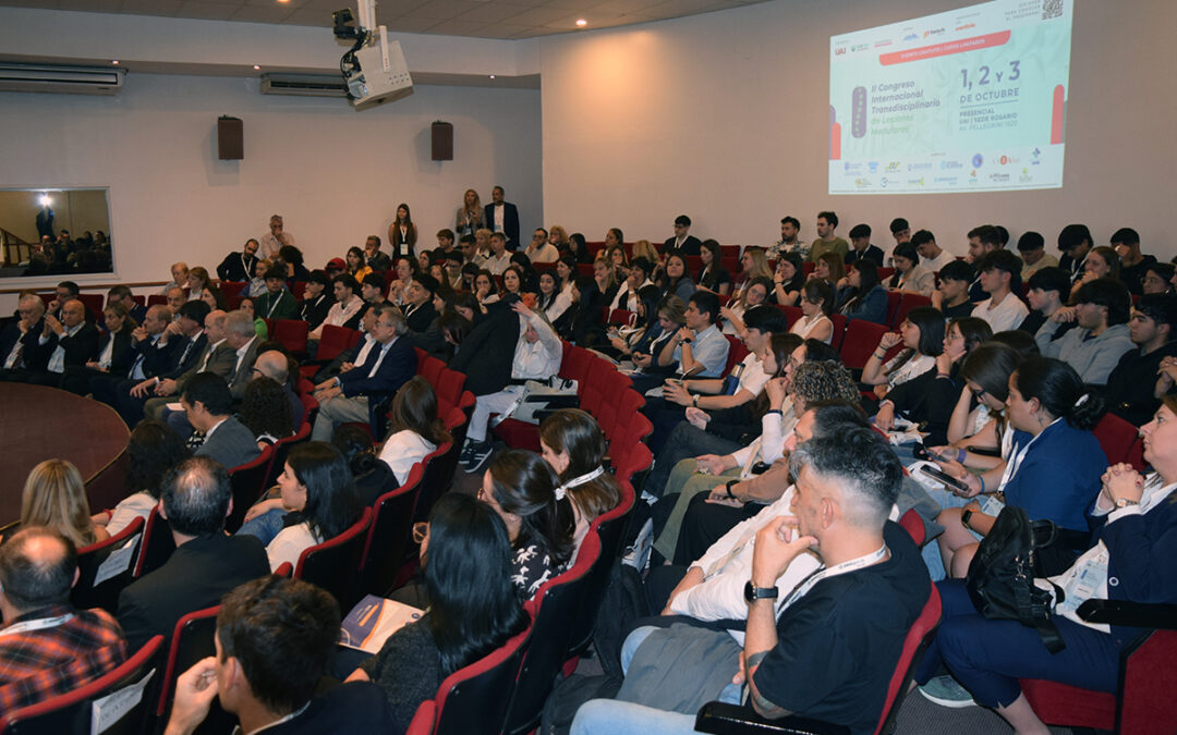 Se inauguró la Segunda Edición del Congreso Internacional Transdisciplinario de Lesiones Medulares en Rosario