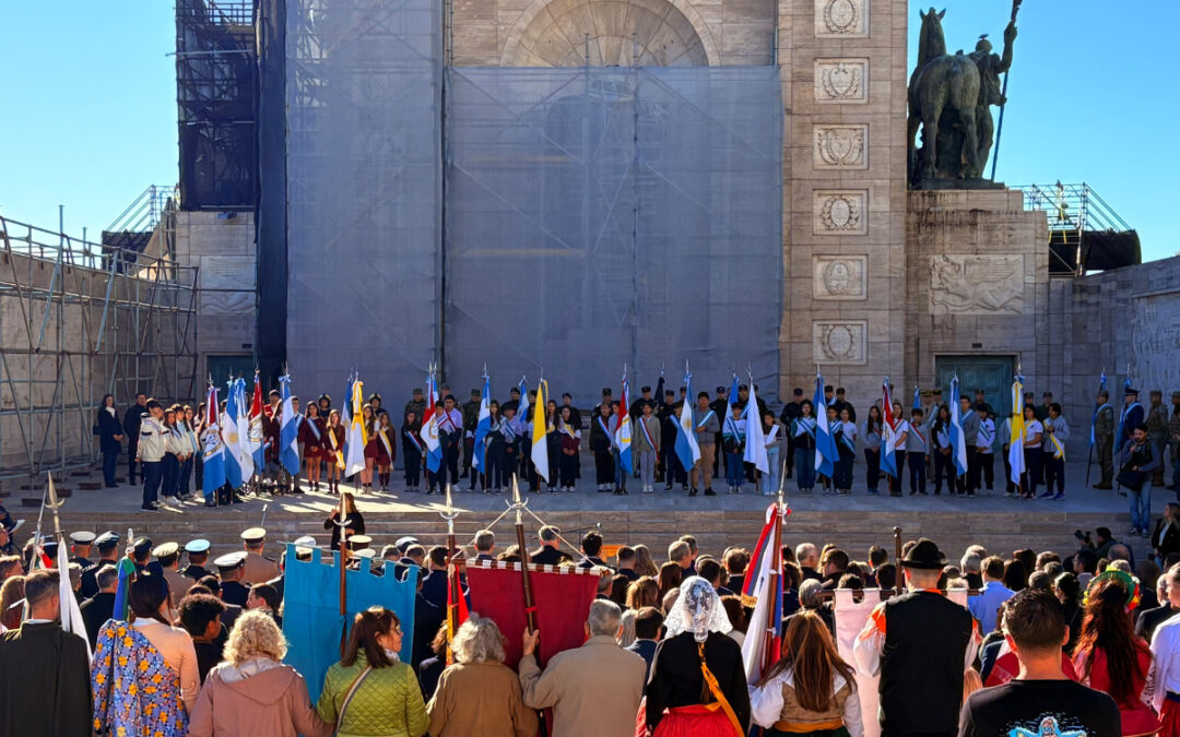 Acompañamos el acto por el Día de Rosario y la apertura de las celebraciones del Tricentenario