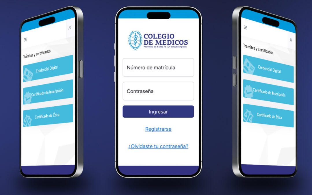 Descargá la app del Colegio de Médicos y llevá tu matrícula siempre con vos