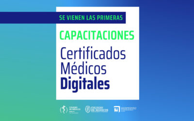 Capacitaciones presenciales sobre Certificados Médicos Digitales
