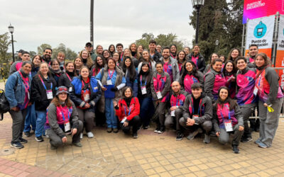 El Colegio de Médicos acompañó la apertura de los Juegos Suramericanos junto a su equipo de profesionales voluntarios